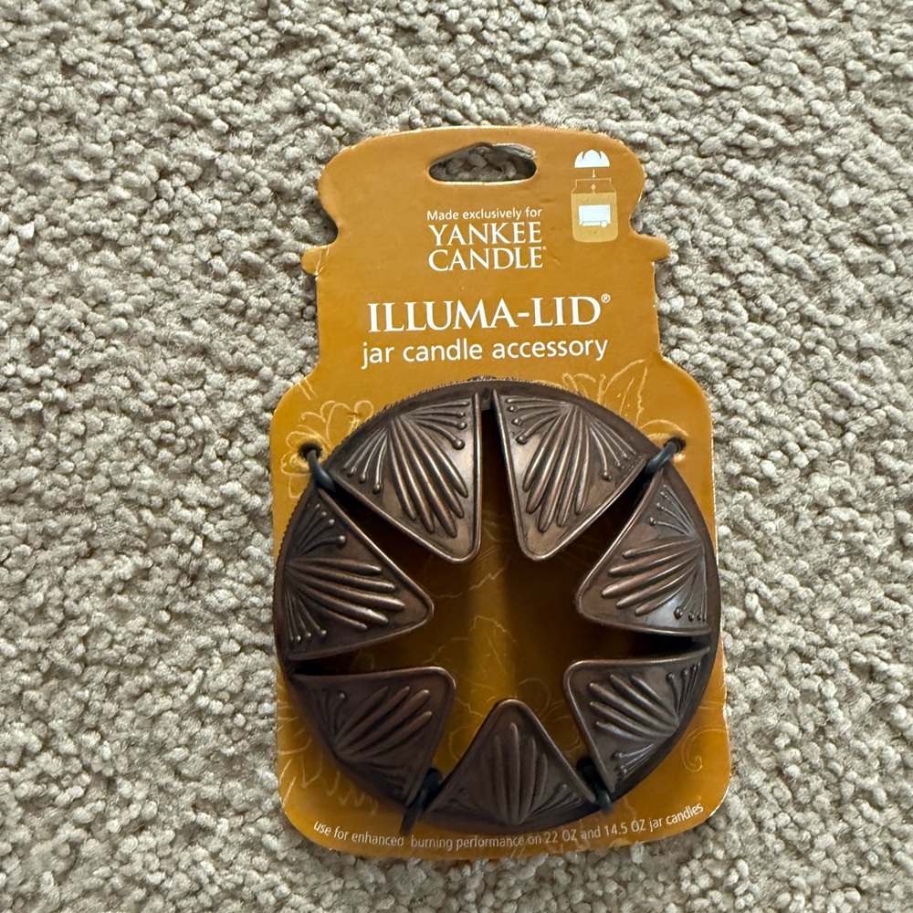 Yankee Candle Gold Illuma-Lid Accessory